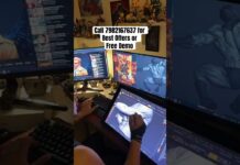 ZBrush on Huion Kamvas 22 Plus . ZBrush on Display Tablet. #huiontablet #viralvideo #wacom