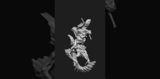 3D Modeling | com4_0169 | Zbrush Timelapse | #zbrush #3dmodeling #3d #character #creature #shorts