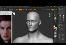 【ZBrush教程】建模师挑战写实人物建模,仙剑三魔尊重楼(一)