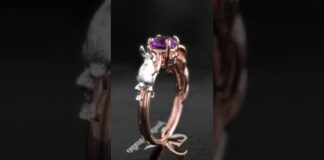 Rabbit ring ..#viral #animation #keyshot #youtube #shorts #reels #honeysingh #zbrush #artlovers