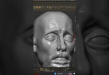 Sculpt old man zbrush #art #sculpture #zbrush #3d #anatomy