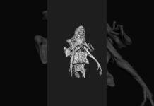 3D Modeling | com4_0167 | Zbrush Timelapse | #zbrush #3dmodeling #3d #character #creature #shorts