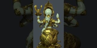 Tulsi devi #devi #art #religion #tulsidrops #zbrush #hindi #hindu