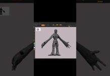 14/08/2023 #zbrush #3dsculpt #turntable #3d