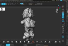 Sculpting Female Portrait on Zbrush (Turntable Preview)