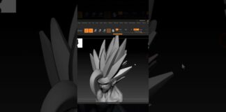 #shorts #sculpting #3d #zbrush #dragonball #gohan sculpting gohan in zbrush