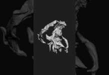 3D Modeling | com4_0154 | Zbrush Timelapse | #zbrush #3dmodeling #3d #character #creature #shorts