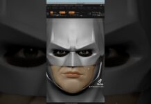 Batman flash #mask #batmanmask #batman #flash #3dprinting #3dmodel #3dart #speedsculpt #zbrush