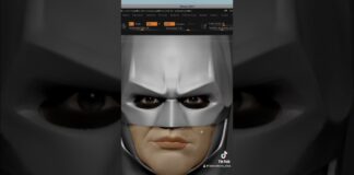 Batman flash #mask #batmanmask #batman #flash #3dprinting #3dmodel #3dart #speedsculpt #zbrush