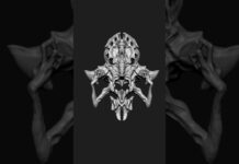 3D Modeling | com4_0162 | Zbrush Timelapse | #zbrush #3dmodeling #3d #character #creature #shorts