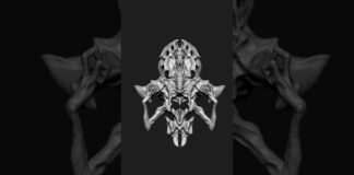 3D Modeling | com4_0162 |  Zbrush Timelapse | #zbrush  #3dmodeling #3d #character  #creature #shorts