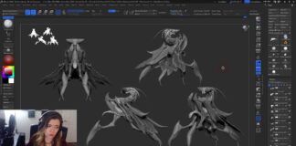 Creature & Character Concept Sculpting – Ashley A. Adams “A_Cubed” – ZBrush 2023