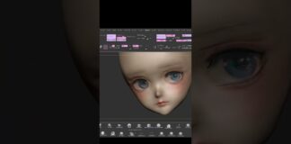 【Zbrush 1 minutes making】Shinku Rozen Maiden