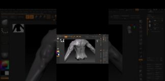 Sculpting monster (1read) in Zbrush for hour (+turntable) #3dsculpt #3d #zbrush #speedsculpt