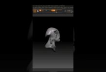 creature heads in Zbrush (turntable) #zbrush #3dsculpt #characterdesign