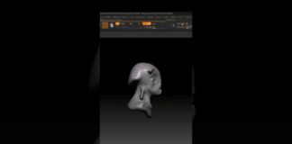 creature heads in Zbrush (turntable) #zbrush #3dsculpt #characterdesign