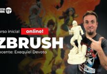Aprendé a usar Zbrush, el software de escultura y pintura digital estándar líder en la industria.
