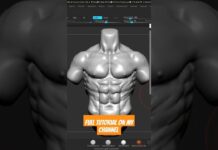 #zbrush #humananatomy #pixologic