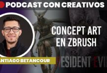 Soy concept artist en Zbrush ▶️ Santiago Betancour | PODCAST CREATIVOS 🔴 #47