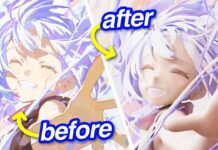 I Learned 3D Modeling to Bring Anime Illustration to Life