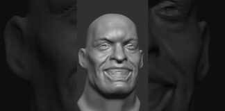 “Jaws” a Zbrush speed sculpt.