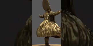 Kathakali #3d #hindi #hindu #art #religion #zbrush #3dprinting #kathakali