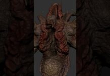 #short #foryou #viral Mutant Creature Timelaps Concept | Zbrush Time-Lapse | @DheepStudio