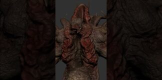 #short #foryou #viral Mutant Creature Timelaps Concept | Zbrush Time-Lapse | @DheepStudio