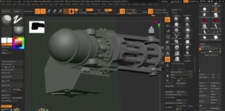 Live Zbrush sculpting AMA (Goliath gunner – commission work)