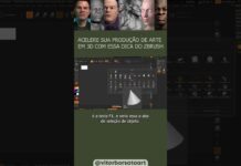 Acelere sua produção de arte em 3D com essa dica do Zbrush #shorts #3d #zbrushtutorial #zbrush