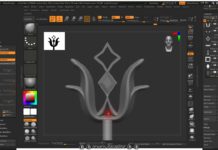 Trident Design in Zbrush #05 | Zbrush Tutorial #05 | How to design trident in Zbrush #05