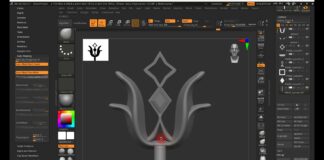 Trident Design in Zbrush #05 | Zbrush Tutorial #05 | How to design trident in Zbrush #05