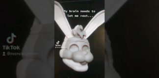 #bonnie #glamrockbonnie #3dprint #zbrush #fivenightsatfreddys #fanart #custom #securitybreach