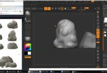 Lesson11: assets Sculpting in Zbrush