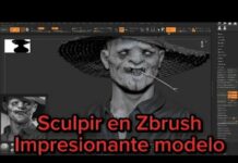 Sculpir en Zbrush Impresionante modelo 3d,