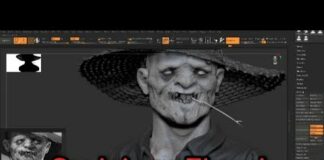Sculpir en Zbrush Impresionante modelo 3d,
