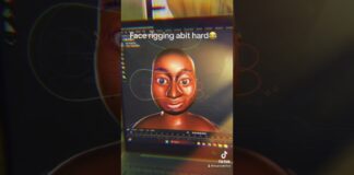 Rigging the face in blender😊 #blender #art #shorts #maya #zbrush #blendertutorial #rider #2023