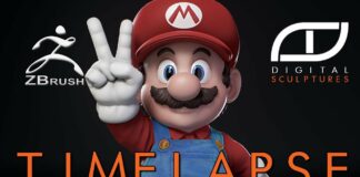 Zbrush Time Lapse – Sculpting Mario