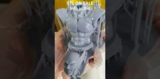 Wolverine! Stampa del mio modello disegnato in Zbrush