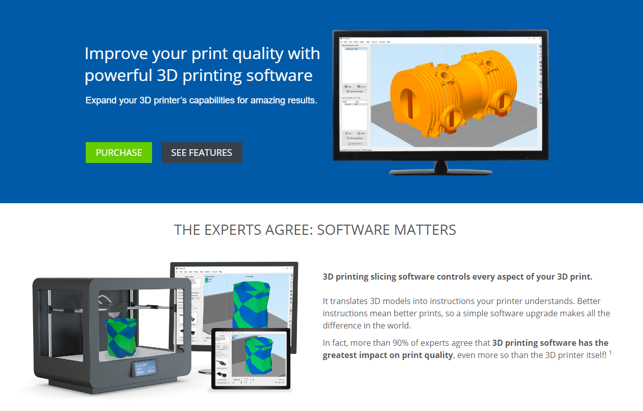 3D Printing Slicing Software Simplify3D