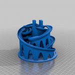 Big Crash Test and review The Marble Machine from Thiniverse on Wanhao Duplicator 6 in 34h42min