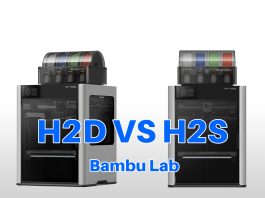 Bambu Lab H2D vs H2S: Dual Nozzle (Bi-Material) or Large Volume? An expert comparison Bambu Lab H2D vs H2S: Which one should you choose? Analysis (Dual Nozzle vs Max Volume)