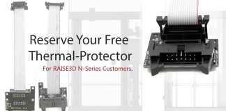Reserve your free Thermal-Protector for Raise3D N-Series