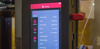 Raise3D touchscreen firmware upgrade, Raise Touch version 0.9.7, is now available