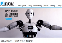 InMoov the first Open Source Robot 3d printed by a Frenchie