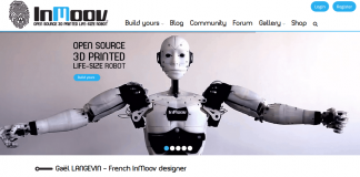 InMoov, le premier Robot Open Source imprimé en 3D par un français