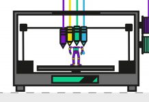 Palette by Mosaic, multi-color and multi-material 3d printing with single extruder !