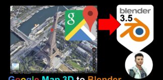 Google Maps 3D Grabber export Map to a 3D model stl, fbx, obj, in 3 steps to Blender, iClone 8, Unreal Engine 5, and Autodesk Maya 2024