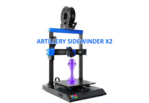 Artillery Sidewinder X2 Large 3D printer fast and silent