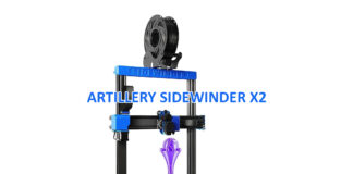 Artillery Sidewinder X2 Large 3D printer fast and silent